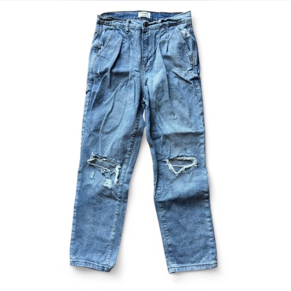 Kensie Denim - Kenzie Vintage Blue Distressed Women’s Jeans